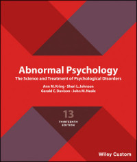 Abnormal Psychology - the Science and Treatment of Psychological Disorders 13th. Ed