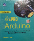 From Zero to a Pro Arduino : Panduan Mempelajari Pembuatan Aneka Proyek Berbasis Mikrokontroler