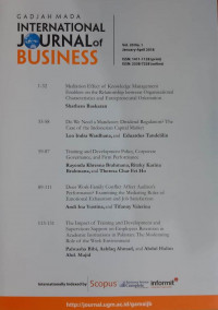 Gadjah Mada International Journal Of Business Vol. 20 No. 1