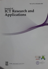 Journal Of ICT Research And Applications Vol.12 No.3