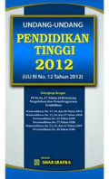 Undang-Undang Pendidikan Tinggi 2012