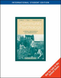 Community Psychology : Linking Individuals and Communities 2th.Ed