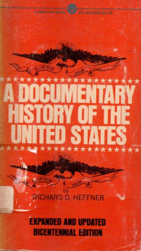 A Documentary History of the United States