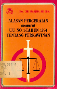 Alasan Perceraian menurut U.U No. 1 tahun 1974 tentang Perkawinan