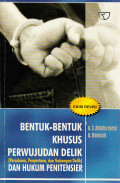 Bentuk - Bentuk Khusus Perwujudan Delik (percobaan, Penyertaan, dan Gabungan Delik) Dan Hukum Penitensier