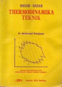 Dasar- Dasar Thermodinamika Teknik