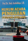 Hukum Acara Pengujian Undang-undang