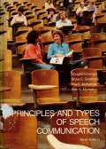 Principles and Types of Speech Communication 9th.Ed