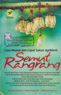 Cara Mudah dan Cepat Sukses Agribisnis Semut Rangrang