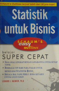 Statistik untuk Bisnis