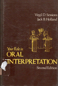 Your Role in Oral Interpretation 2nd.Ed