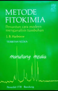 Metode Fitokimia : Penuntun cara Modern Menganalisis Tumbuhan