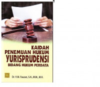 Kaidah Penemuan Hukum Yurisprudensi Bidang Hukum Perdata